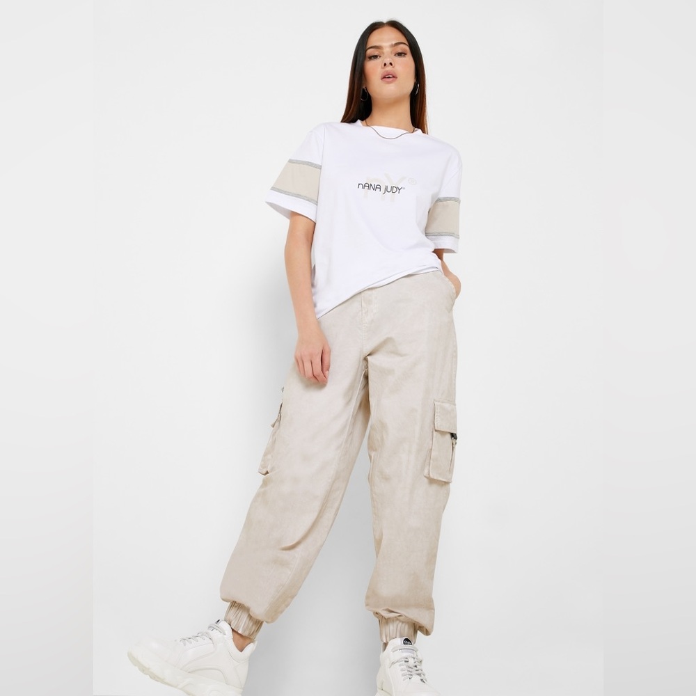 Nana Judy | Matira High Waist Cargo Pants